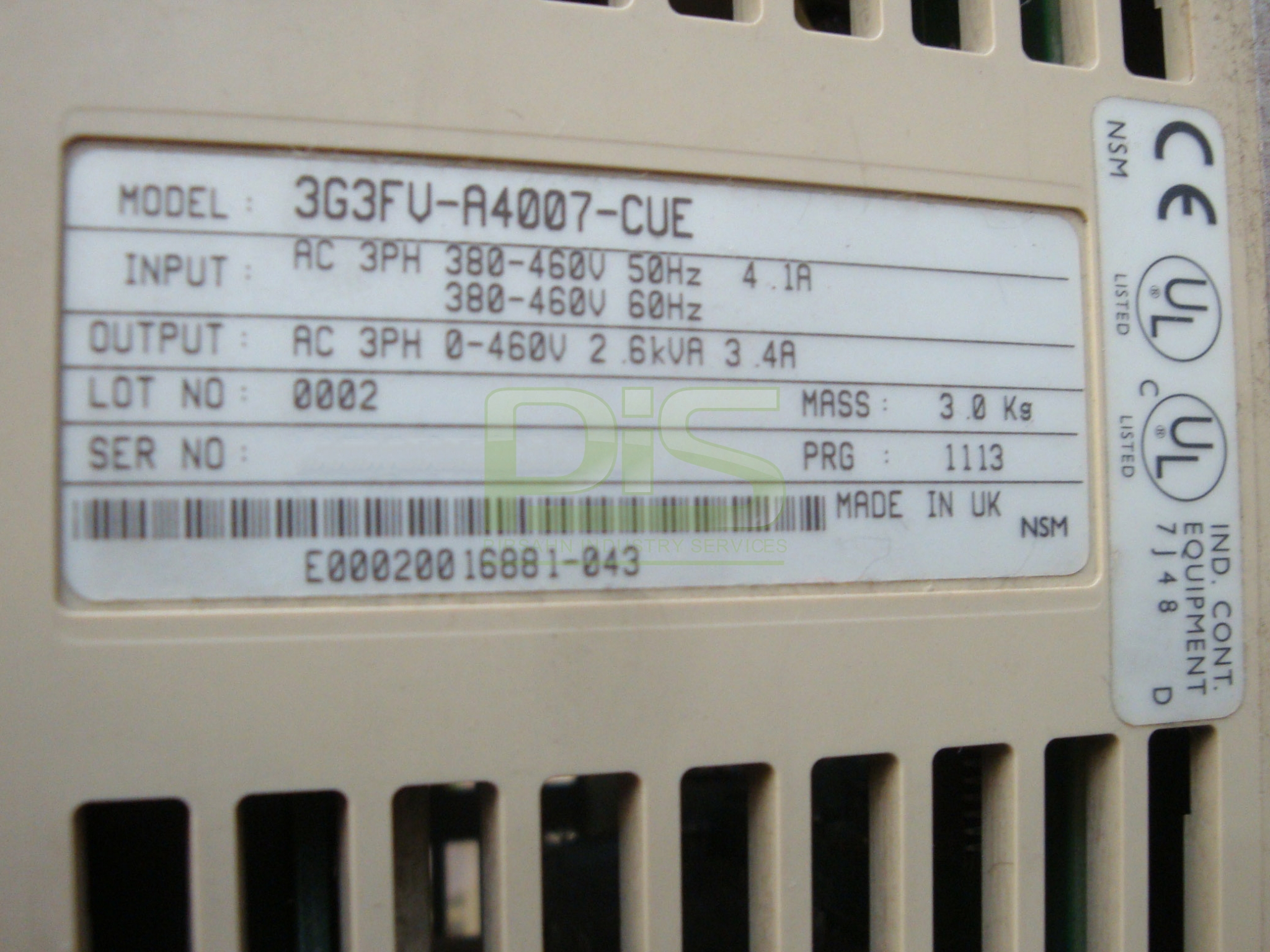 3G3FV-A4007-CUE
